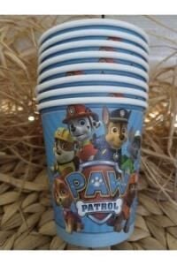 PAW PATROL KARTON BARDAK 8 Lİ