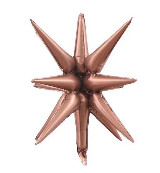 KUTUP YILDIZI KAHVERENGİ FOLYO BALON