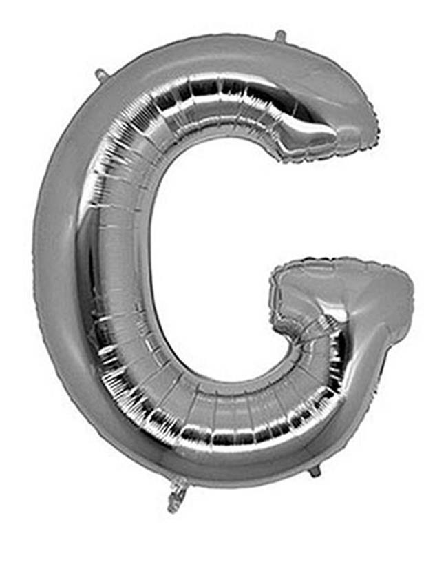 S/SHAPE FOLYO BALON HARF -G- GÜMÜŞ