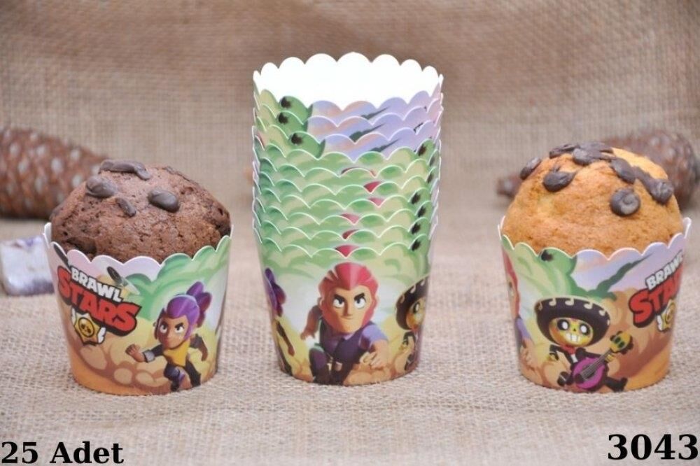 BRAWL STARS CUPCAKE 25 Lİ