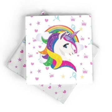 UNİCORN BASKILI KAĞIT PEÇETE