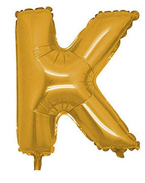 S/SHAPE FOLYO BALON HARF -K- GOLD