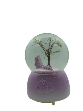 Kar Küresi Japon Kiraz Ağacı Büyük Boy Pilli Işıklı Müzikli Püskürtme Motorlu 15 Cm Kargo Ücretsiz