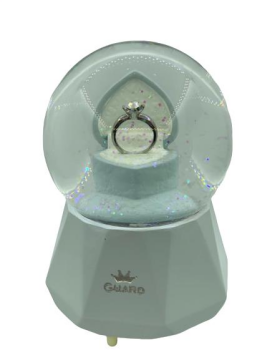 Kar Küresi Tek Taş Işıklı Müzikli Püskürtme Motorlu Büyük Boy 15 Cm Ücretsiz Kargo