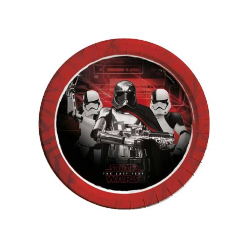 Star Wars Jedi Metalik Lisanslı Karton ( Tabak 8 Adet )