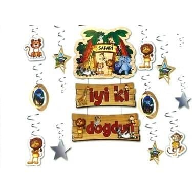 3 BOYUTLU TAVAN SARKIT SÜS KARAKTERLİ 24 LÜ