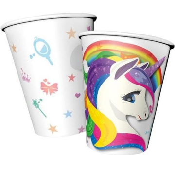 Unicorn Karton Bardak 8 Adet