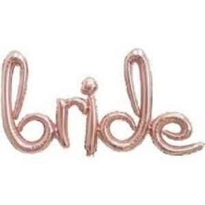 BRİDE İMZA ROSE FOLYO BALON