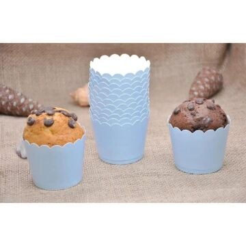 MAKARON MAVİ CUPCAKE