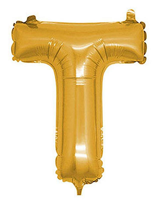 S/SHAPE FOLYO BALON HARF -T- ALTIN