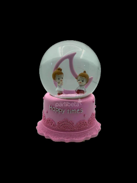 Kar Küresi Mutlu Zamanlar Pilli Işıklı Müzikli 12 Cm Kargo Ücretsiz