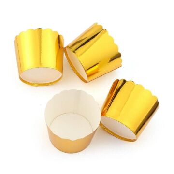 GOLD CUPCAKE 25 Lİ