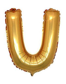 S/SHAPE FOLYO BALON HARF -U- ALTIN