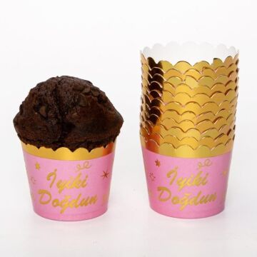 PEMBE GOLD CUPCAKE
