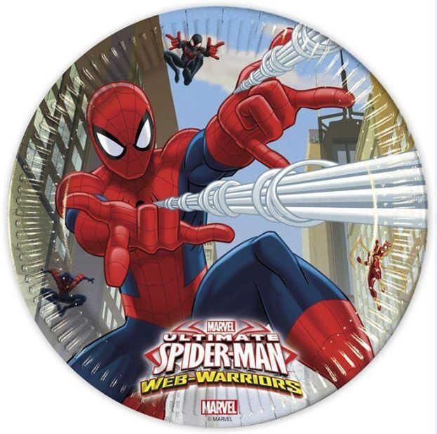 SPİDERMAN KARTON TABAK 8 Lİ