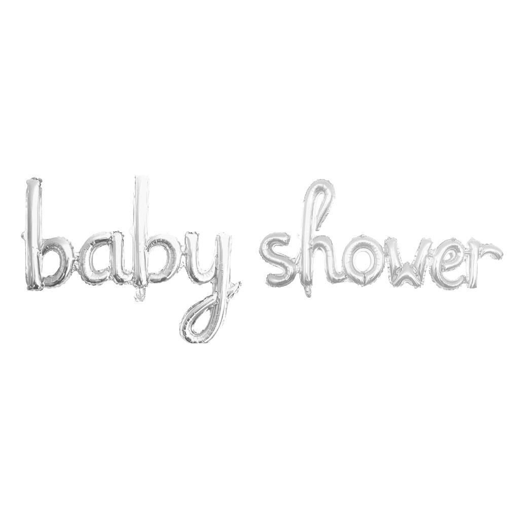 BABY SHOWER İMZA FOLYO GÜMÜŞ