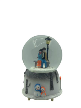 Kar Küresi Kış Masalı Pilli Işıklı Müzikli Püskürtme Motorlu Büyük Boy 15 Cm Kargo Ücretsiz