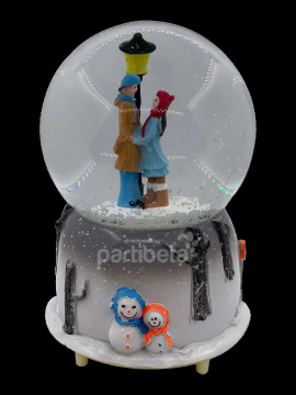 Kar Küresi Kış Masalı Pilli Işıklı Müzikli Püskürtme Motorlu Büyük Boy 15 Cm Kargo Ücretsiz