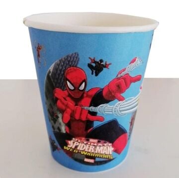 SPİDERMAN KARTON BARDAK 8 Lİ