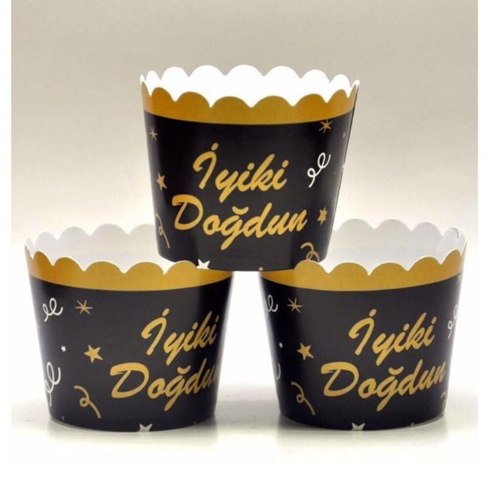 SİYAH GOLD CUPCAKE