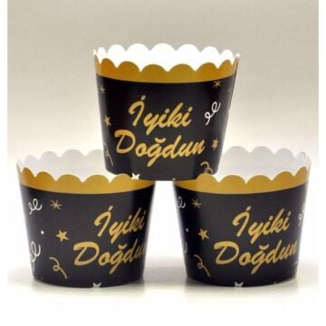 SİYAH GOLD CUPCAKE