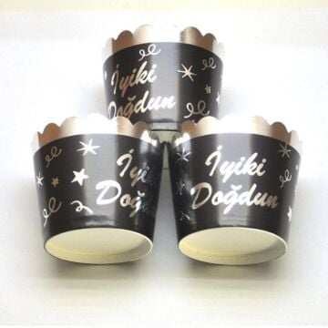 SİYAH GÜMÜŞ CUPCAKE