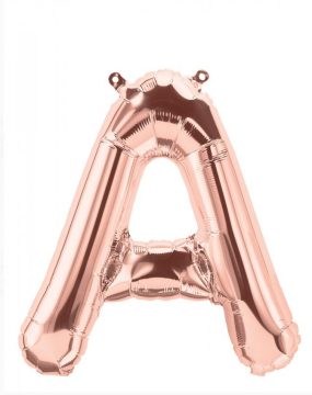 S/SHAPE FOLYO BALON HARF -A- ROSE GOLD