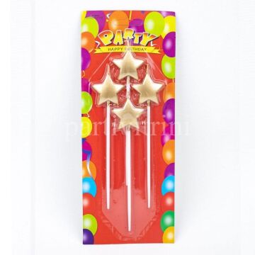 GOLD YILDIZ MUM 4 LÜ