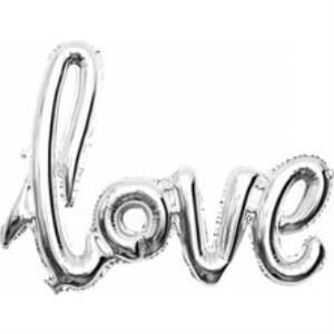 İMZA LOVE FOLYO BALON GÜMÜŞ