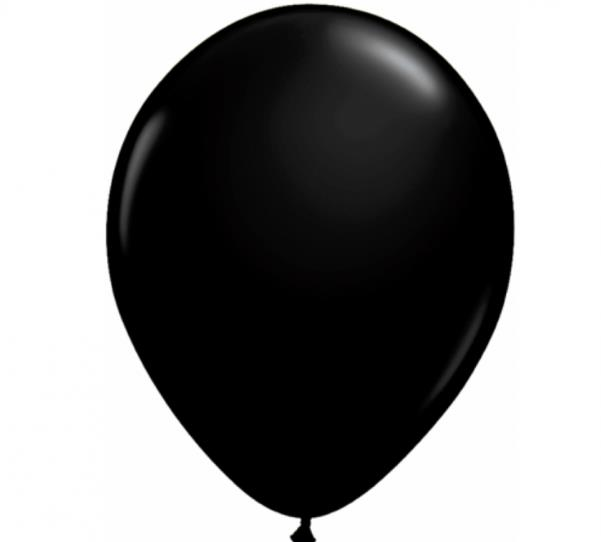 Dış Mekan Siyah Balon Gemar 100 Adet