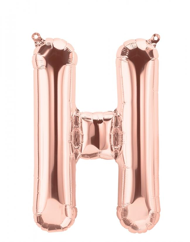 S/SHAPE FOLYO BALON HARF -H- ROSE GOLD