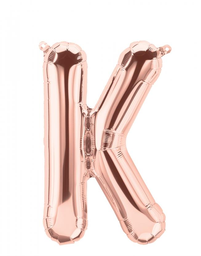 S/SHAPE FOLYO BALON HARF -K- ROSE GOLD