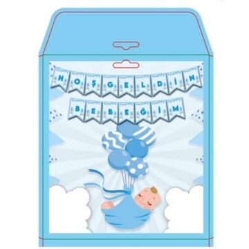 HOŞGELDİN BEBEĞİM MAVİ BANNER