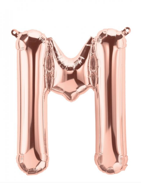 S/SHAPE FOLYO BALON HARF -M- ROSE GOLD