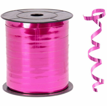 Rafya Metalik 200 Metre 8 Mm Fuşya Renk