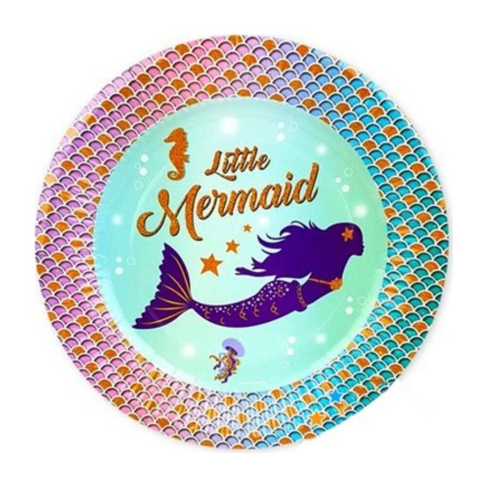 DENİZ KIZI KARTON TABAK 8 Lİ