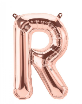 S/SHAPE FOLYO BALON HARF -R- ROSE GOLD