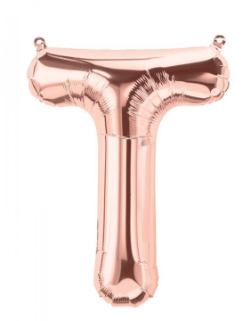 S/SHAPE FOLYO BALON HARF -T- ROSE GOLD