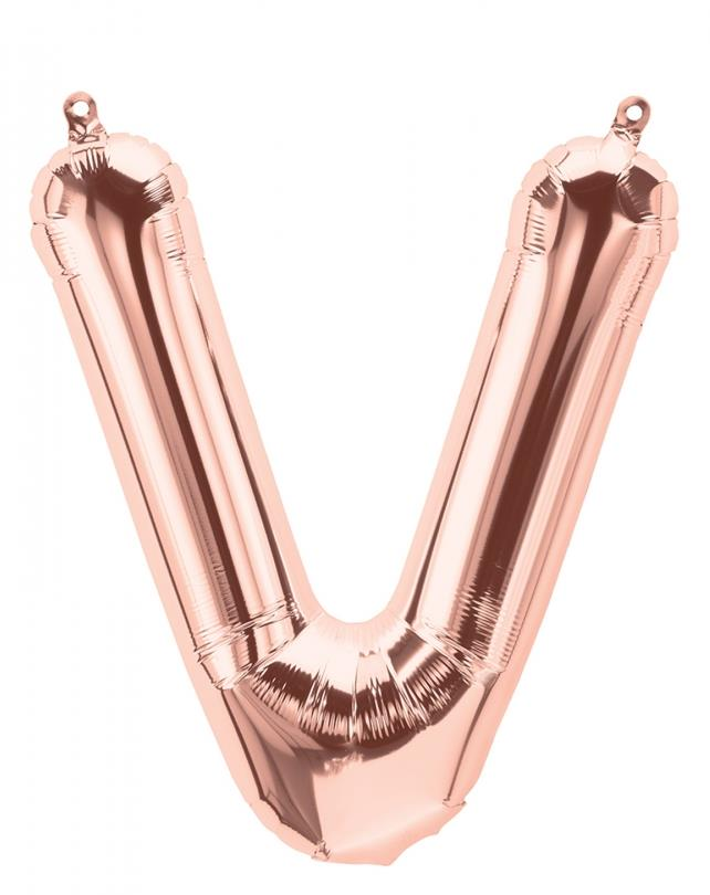 S/SHAPE FOLYO BALON HARF -V- ROSE GOLD