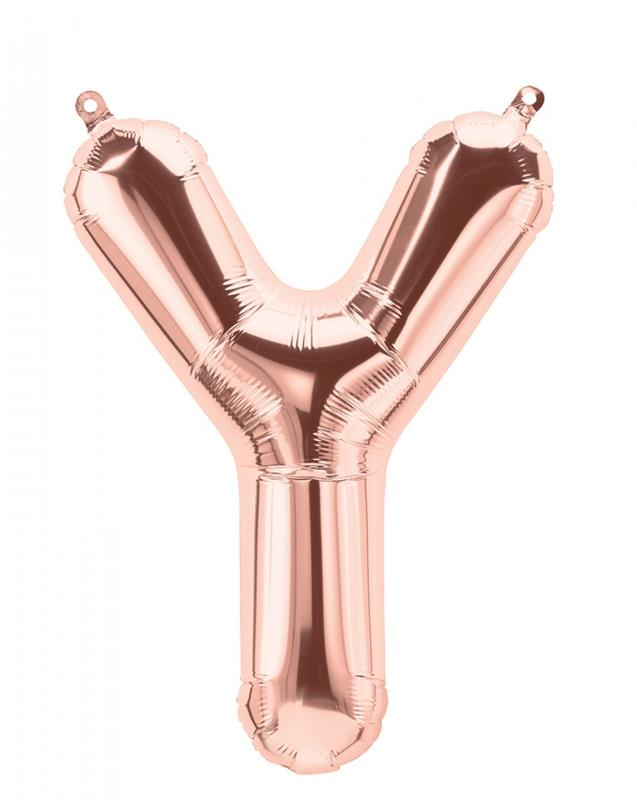 S/SHAPE FOLYO BALON HARF -Y- ROSE GOLD