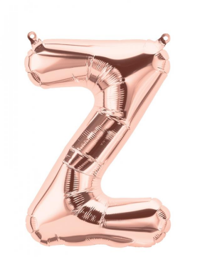 S/SHAPE FOLYO BALON HARF -Z- ROSE GOLD