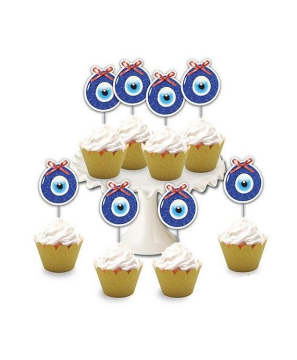 Nazar Boncuklu Parti Kürdan 8 Adet