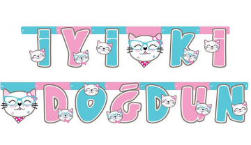 MISS CAT İYİKİ DOĞDUN HARF SET