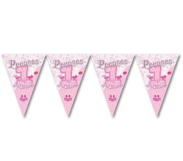 Üçgen Flama Prenses 1 Yaşında Pembe