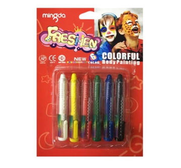 Palyaço Boya Kalemi 6 Adet