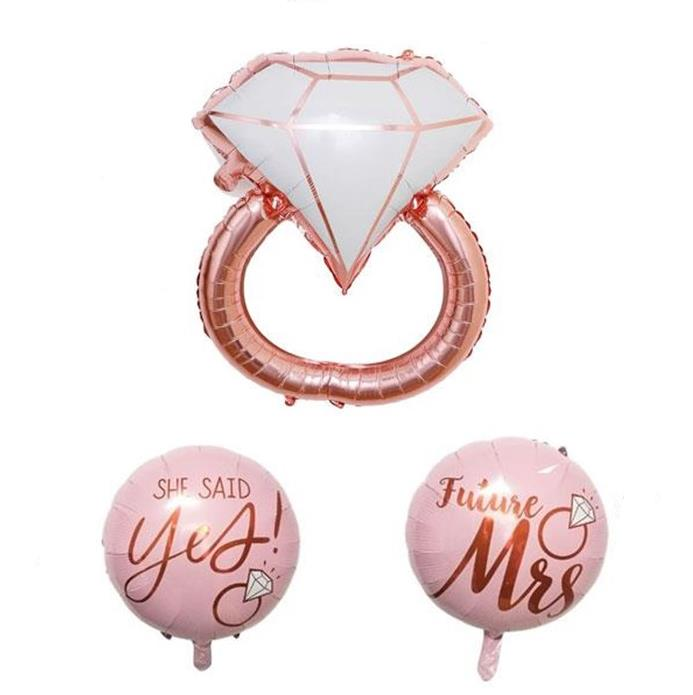 Tektaş Rosegold Folyo Balon Set