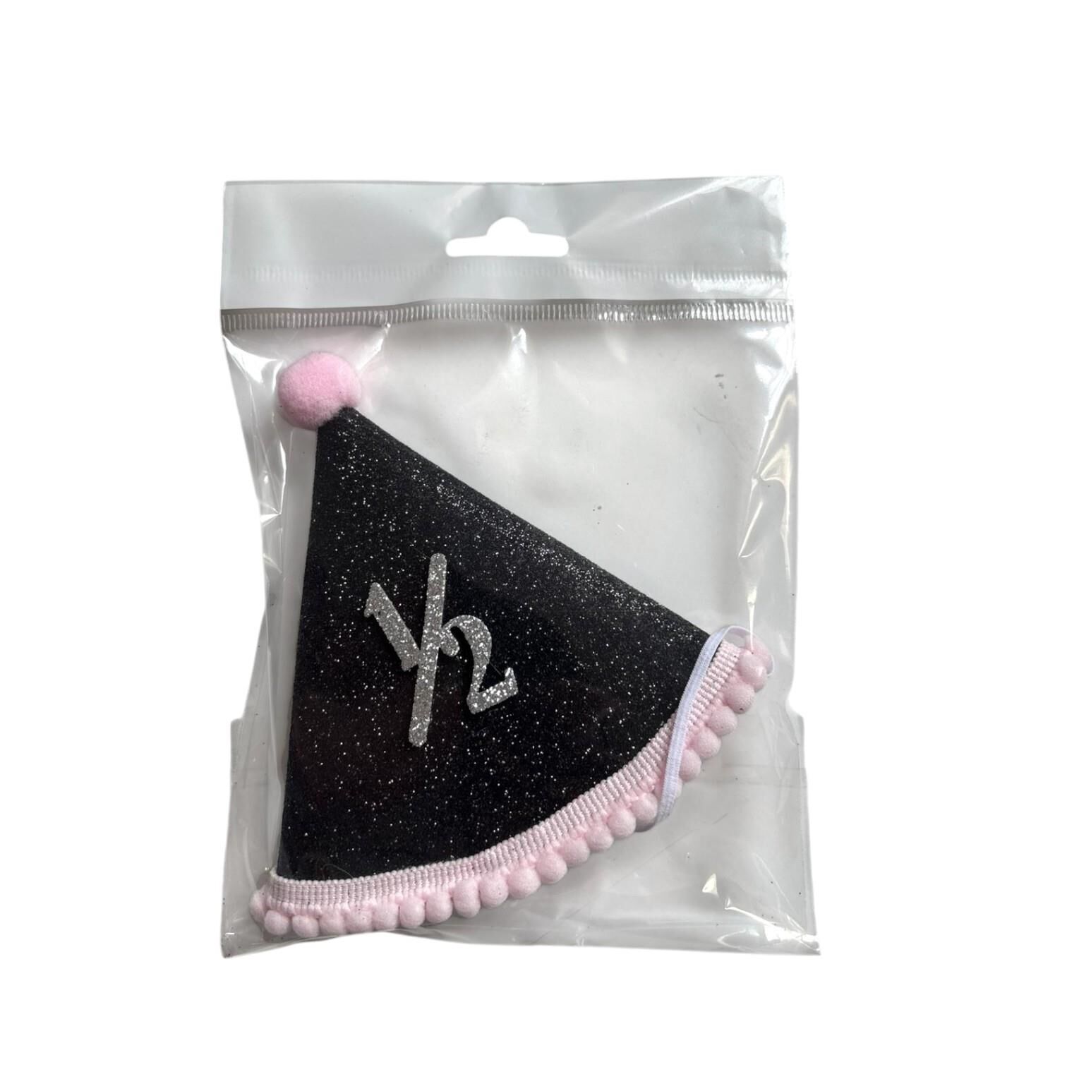 SİYAH PUDRA YARIM YAŞ EVA ŞAPKA