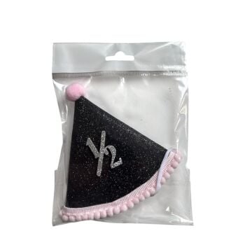 SİYAH PUDRA YARIM YAŞ EVA ŞAPKA