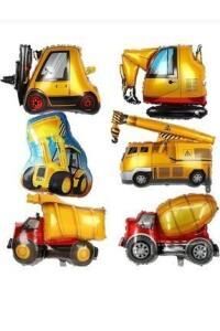 14'' İNŞAAT SET 6 LI FOLYO BALON