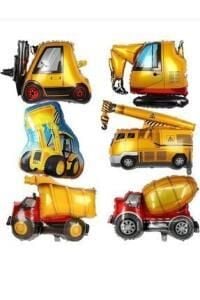 14'' İNŞAAT SET 6 LI FOLYO BALON